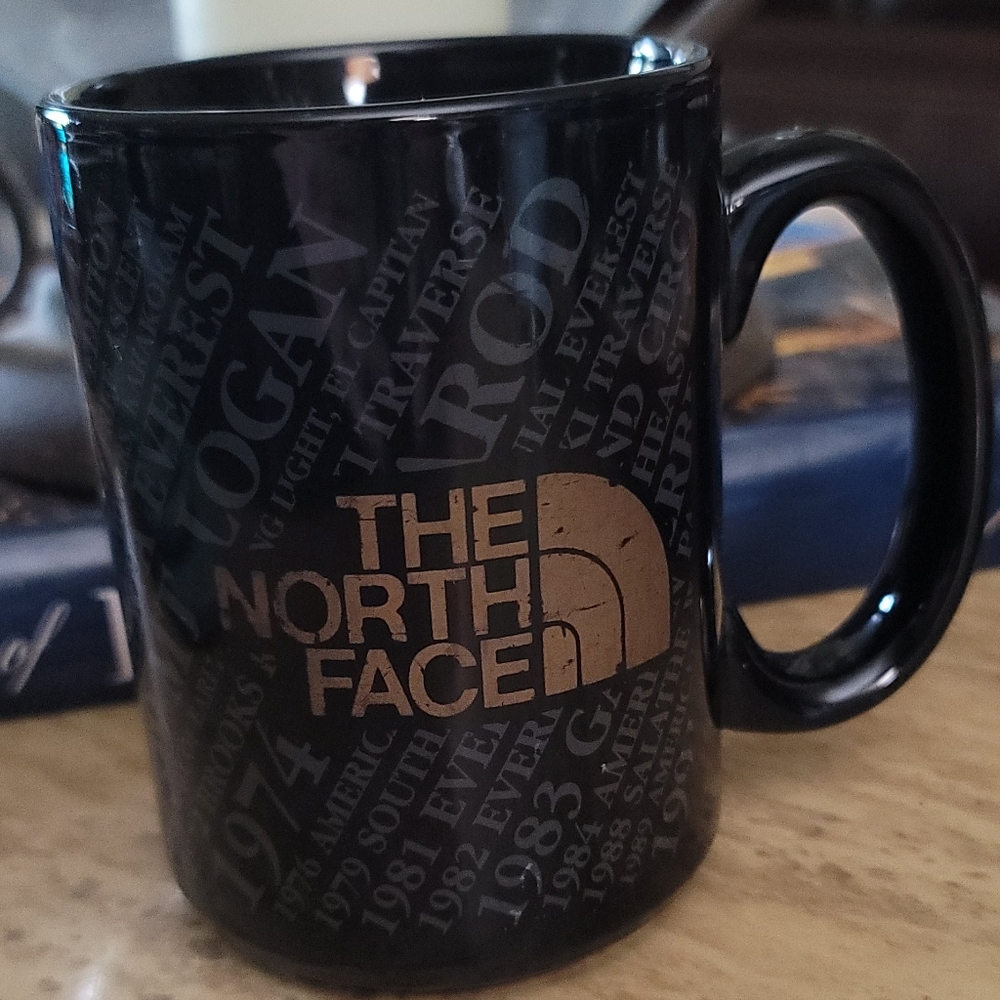 The North Face coffee mug